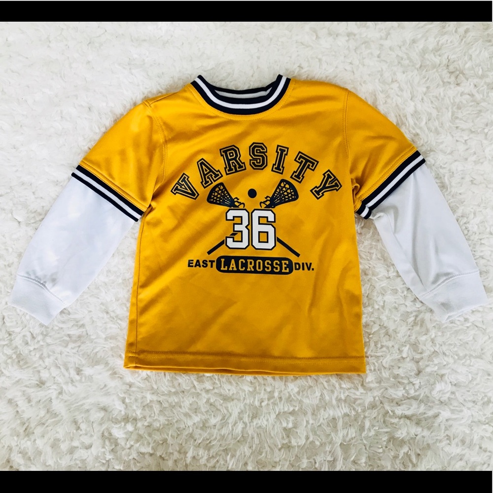 Carter’s Lacrosse Print Long Sleeve Tee